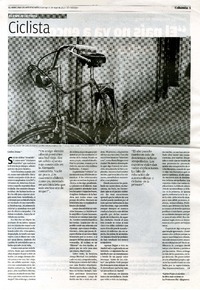 Ciclista.  [artículo]