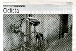 Ciclista.  [artículo]