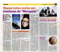 Themo Lobos revive con aventuras de "Mampato".  [artículo]