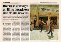 Rivera se consagra en filme basado en una de sus novelas  [artículo] Soledad Meléndez Ruiz.