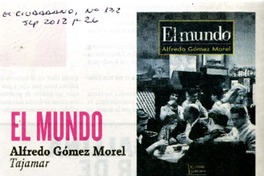 El Mundo  [artículo] Cristóbal Gaete