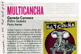Multicancha  [artículo] Cristóbal Gaete