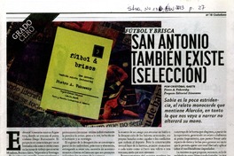 Futbol y brisca. San Antonio tambien existe [Selección] [artículo] Cristóbal Gaete