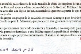 La poesía no es personal  [artículo]