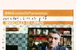 Pablo Simonetti presenta "La soberbia juventud"  [artículo]