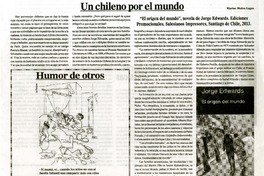 Un chileno por el mundo  [artículo] Marino Muñoz Lagos