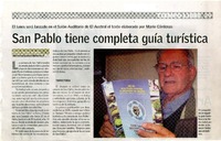 San Pablo tiene completa guía turística  [artículo] Susana Herrera Delgado.
