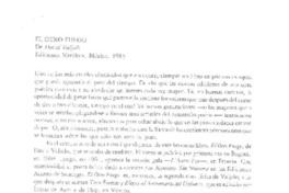 El otro fuego  [artículo] Antonio Campaña.