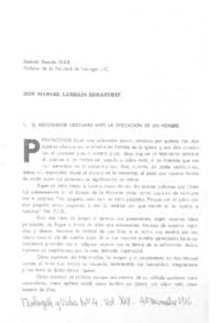 Manuel Larraín Errázuriz  [artículo] Gabriel Guarda.