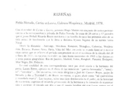 Reseñas  [artículo] Lucía Invernizzi.