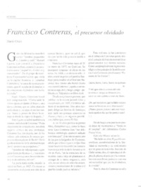Francisco Contreras, el precursor olvidado  [artículo] Darío Oses.