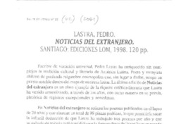 Noticias del extranjero  [artículo] Antonio García.