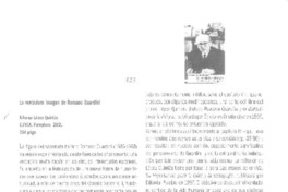 La verdadera imagen de Romano Guardini  [artículo] Raúl Madrid Ramírez.