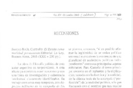 El Estado como realidad permanente  [artículo] Juan Omar Cofré Lagos