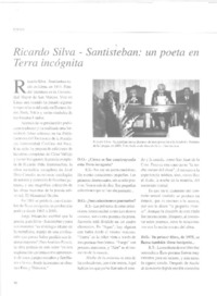 Un poeta en terra incógnita (entrevista)  [artículo] Darío Oses.