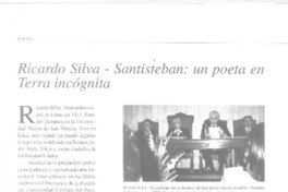 Un poeta en terra incógnita (entrevista)  [artículo] Darío Oses.