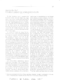 En recuerdo de Enrique Volpe  [artículo] Armando Roa Vidal.