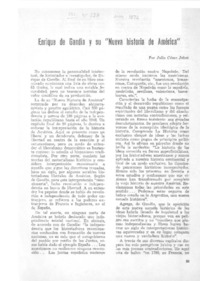 Enrique de Gandía y su "Nueva historia de América"  [artículo] Julio César Jobet.