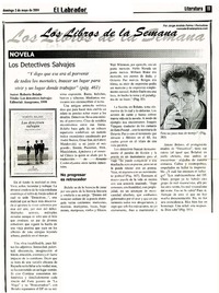 Los detectives salvajes  [artículo] Jorge Andrés Palma.