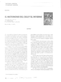 El matrimonio del cielo y el infierno  [artículo] Luis Risco.