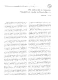 Una poética de mediación  [artículo] Heather Cleary.