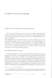 Un miroir ne fait pas le printemps  [artículo] Francois Delprat.