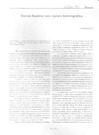 Una ruptura historiográfica  [artículo] Luis Moulian E.