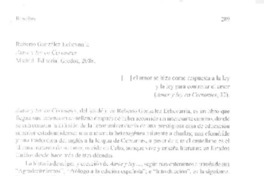 Amor y ley en Cervantes  [artículo] Jorge Scherman Filer.