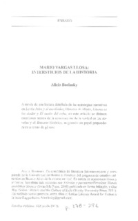 Intersticios de la historia  [artículo] Alicia Borinsky.
