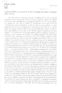 La paranoia de Dios  [artículo] Ewald Weitzdörfer.