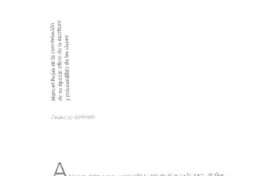 Manuel Rojas en la constelación de su época  [artículo] Federico Galende.