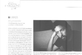 El presente  [artículo] Álvaro Bisama.