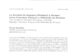 La jornada de Amagua (Omagua) y Dorado  [artículo] Álvaro Baraibar.