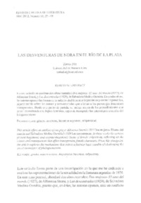 Las desventuras de Nora en el Río de la Plata  [artículo] Tania Diz.