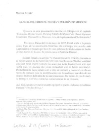 El sublime frenesí  [artículo] Marina Arrate.