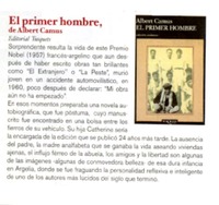 El Primer hombre.  [artículo]