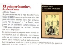 El Primer hombre.  [artículo]