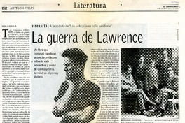 La guerra de Lawrence  [artículo] Marcela Fuentealba.