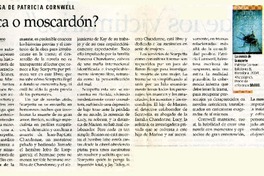 Mosca o moscardón?  [artículo] Marialyse Délano Serrano.