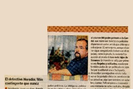 El Detective Heredia, más contingente que nunca.  [artículo]