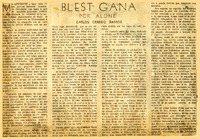 Blest Gana  [artículo] Carlos Orrego Barros.