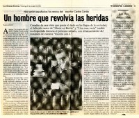 Un Hombre que revolvía las heridas.  [artículo]