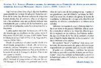 Pasión y gloria. La Historia de la Compañía de Jesús en sus protagonistas  [artículo] Eduardo Tampe.