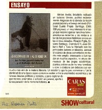 Alegorías de la derrota : La Ficción postdictatorial y el trabajo del duelo  [artículo] Rodrigo Pinto.