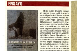 Alegorías de la derrota : La Ficción postdictatorial y el trabajo del duelo  [artículo] Rodrigo Pinto.