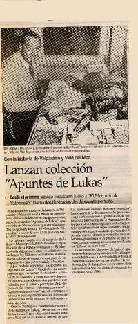 Lanzan colección "Apuntes de Lukas"  [artículo]