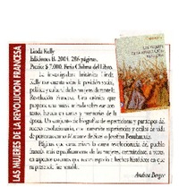 Las mujeres de la Revolución Francesa  [artículo] Andrea Berger.