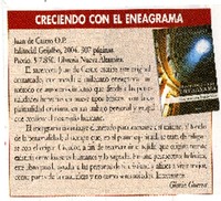 Creciendo con el eneagrama  [artículo] Gloria Guerra.