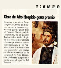Obra de Alto Hospicio gana premio.  [artículo]