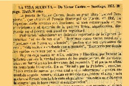 La Vida Secreta.  [artículo]